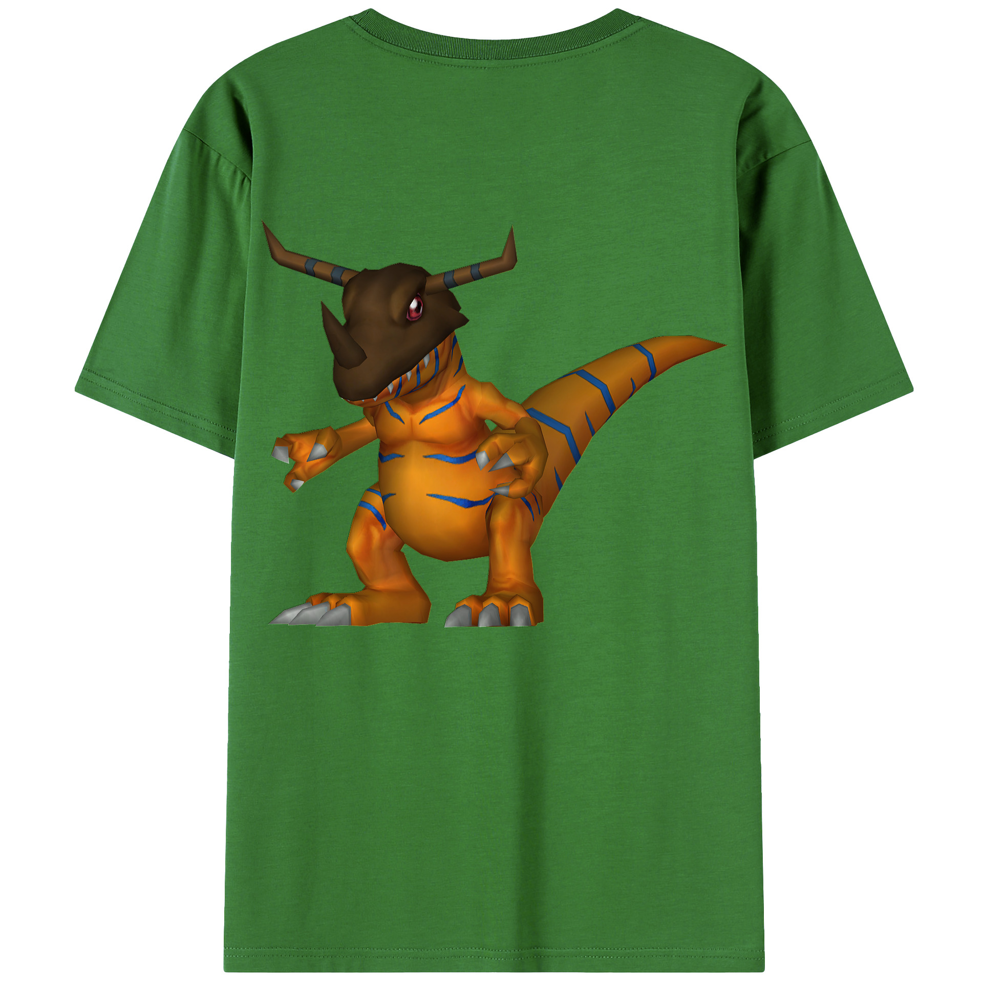 （画像用） Digimon デジタルモンスター/デジモン レディース半袖Tシャツ(バックプリント)